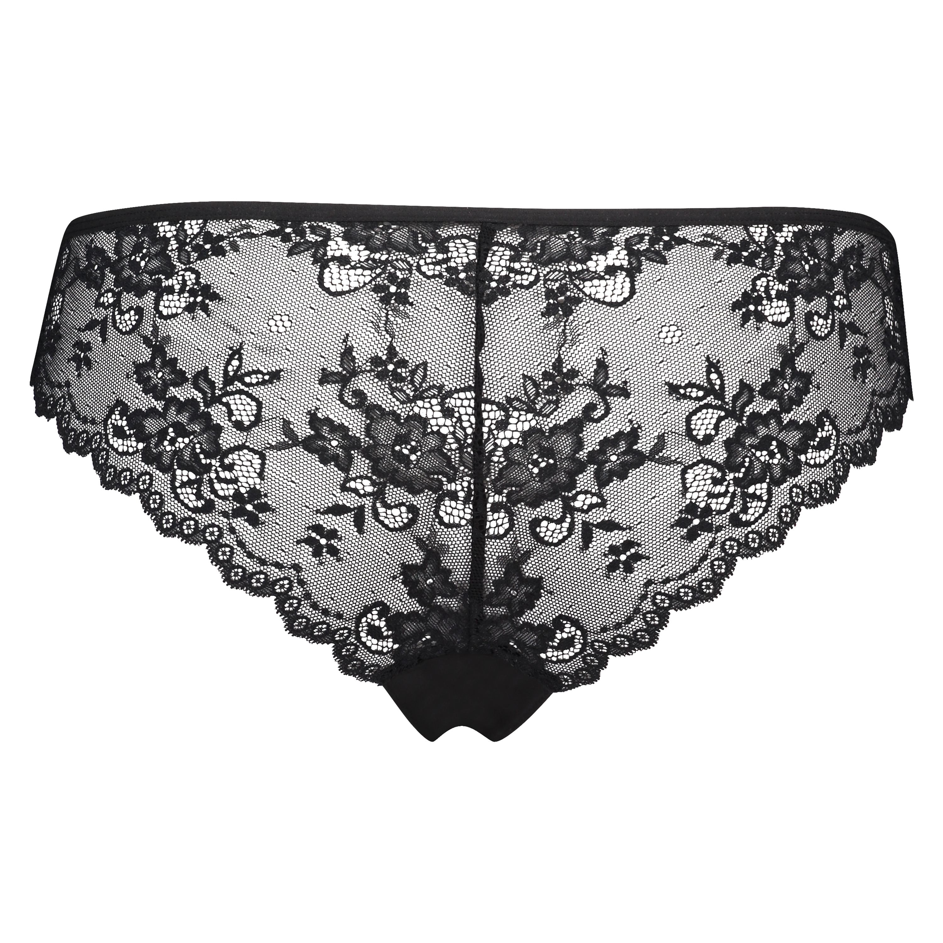Brazyliany Lace Back, Czarny, main
