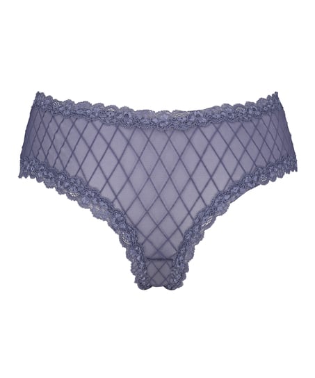 Brazyliany V-shape Mesh, Niebieski