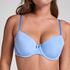 Demi Padded Underwired Bra, Niebieski