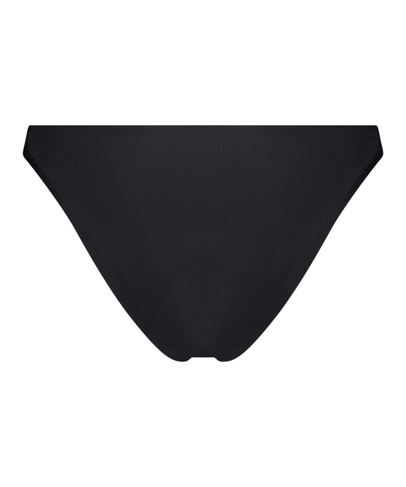 Dwukolorowy d&oacute;ł od bikini Rio z wysokim wycięciem HKM x NA-KD, Biały