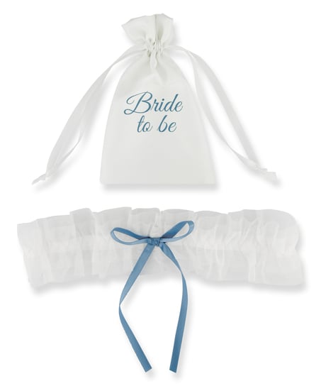 Bridal podwiązki, Biały