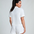 Narzutka Essential z dżerseju z krótkim rękawem, Biały