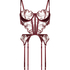 Gorset Olivia, Czerwony