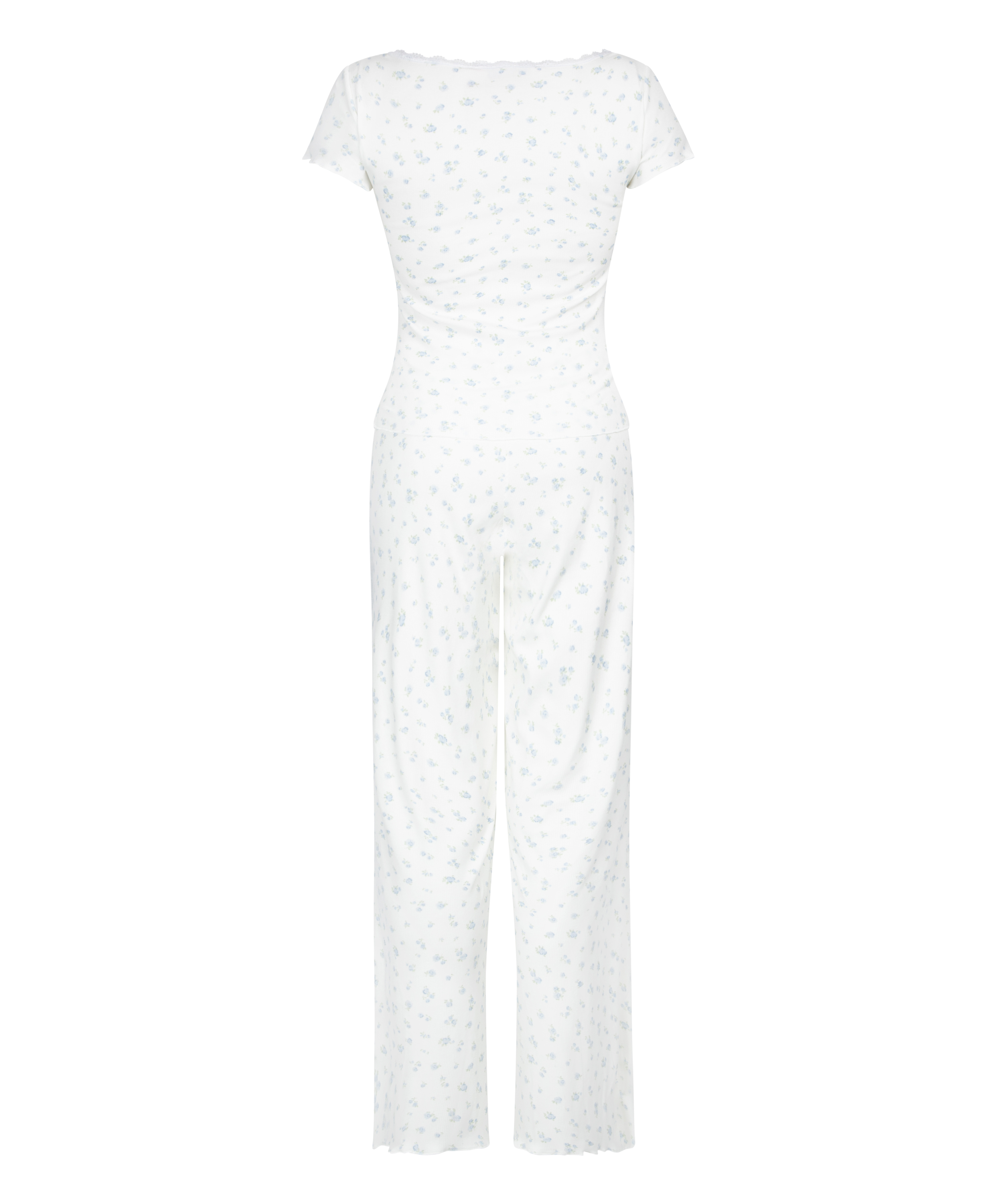 Piżama Rib, Niebieski, main