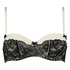 Padded strapless underwired bra  Lenka, Biały