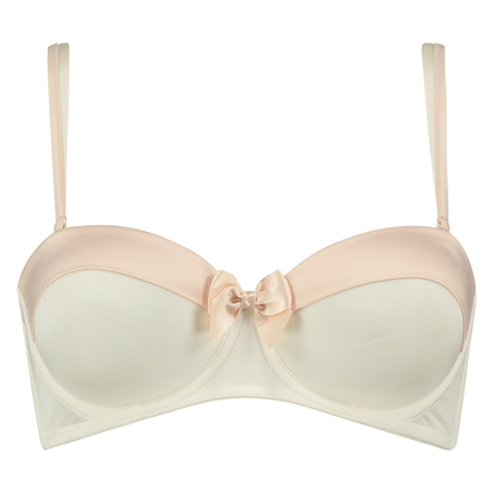 Padded underwired bra Dide, Biały