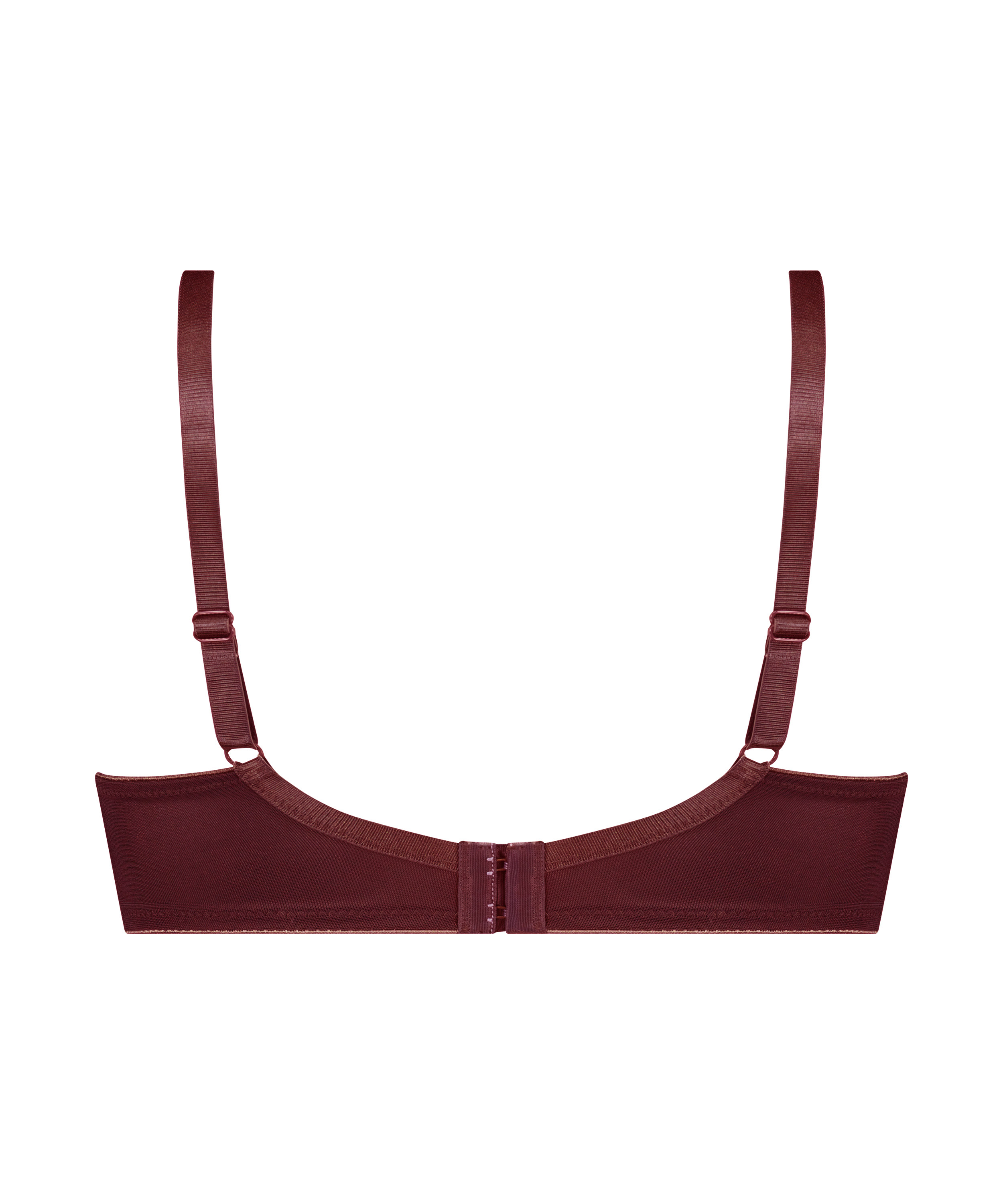 Nieusztywniany biustonosz minimizer z fiszbinami Nina, Fioletowy, main