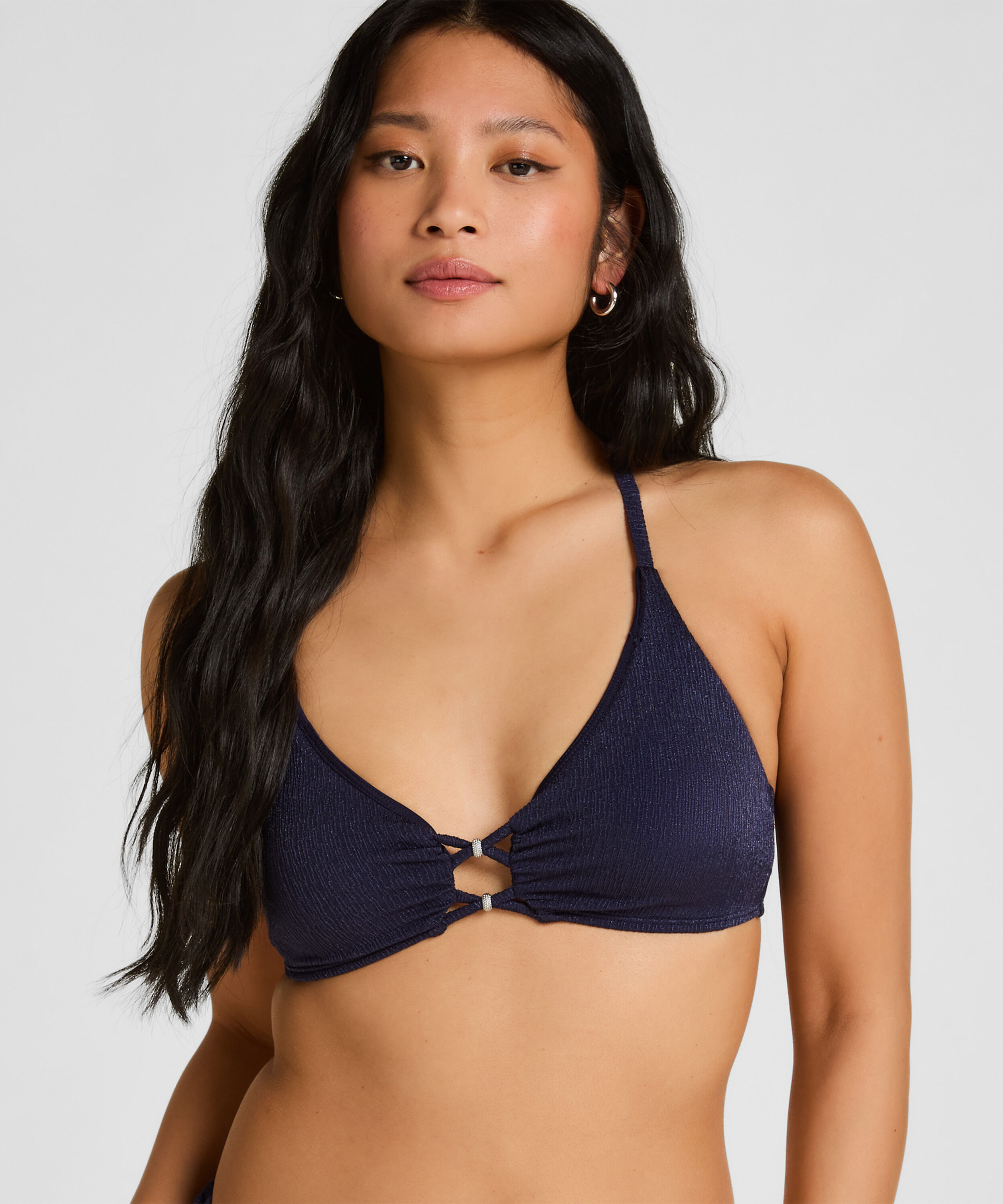 Figi Bikini Highleg Sorento, Niebieski