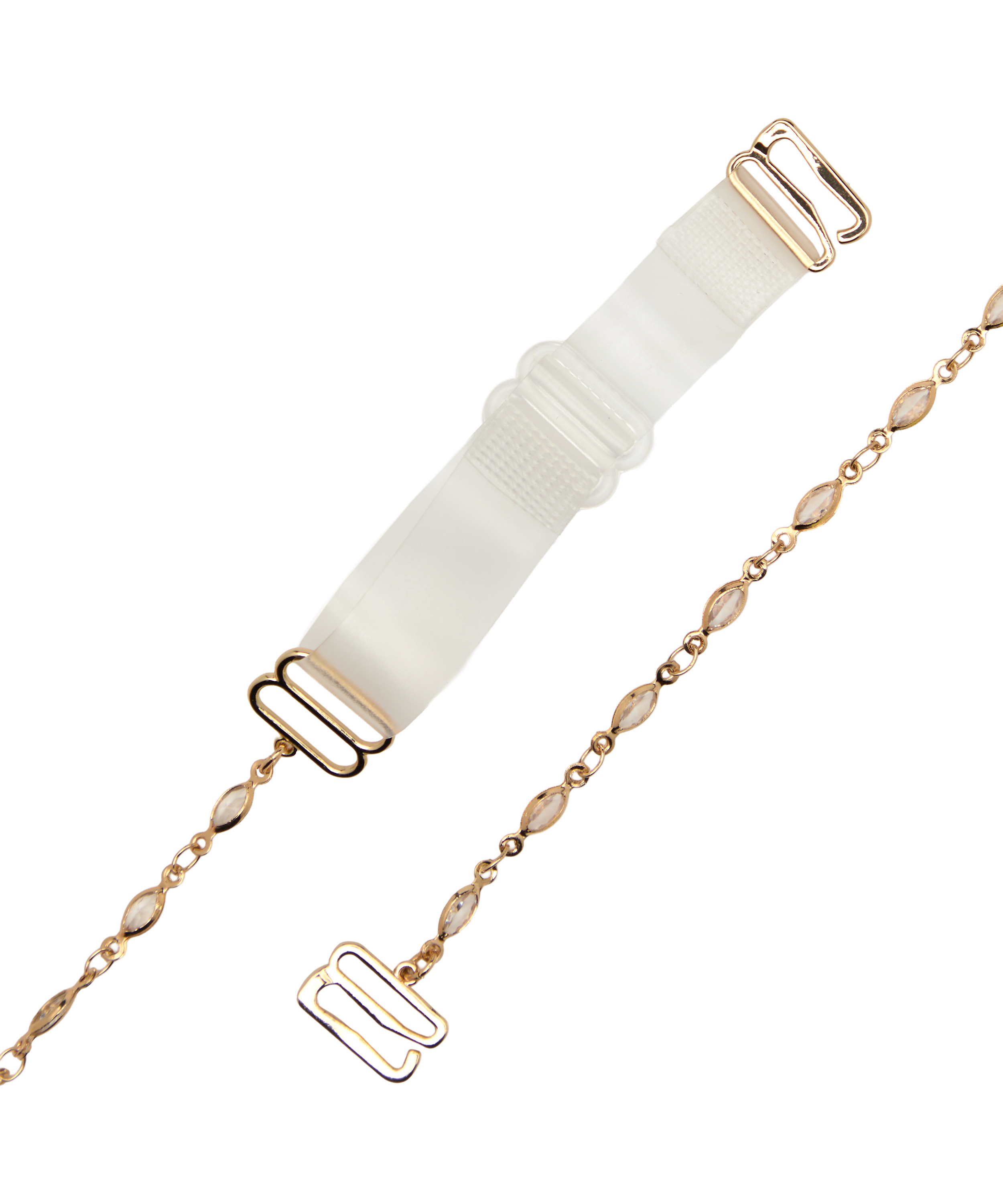 Jewel Bra Straps, Ż&oacute;łty, main