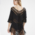 Fringe Tunic, Czarny