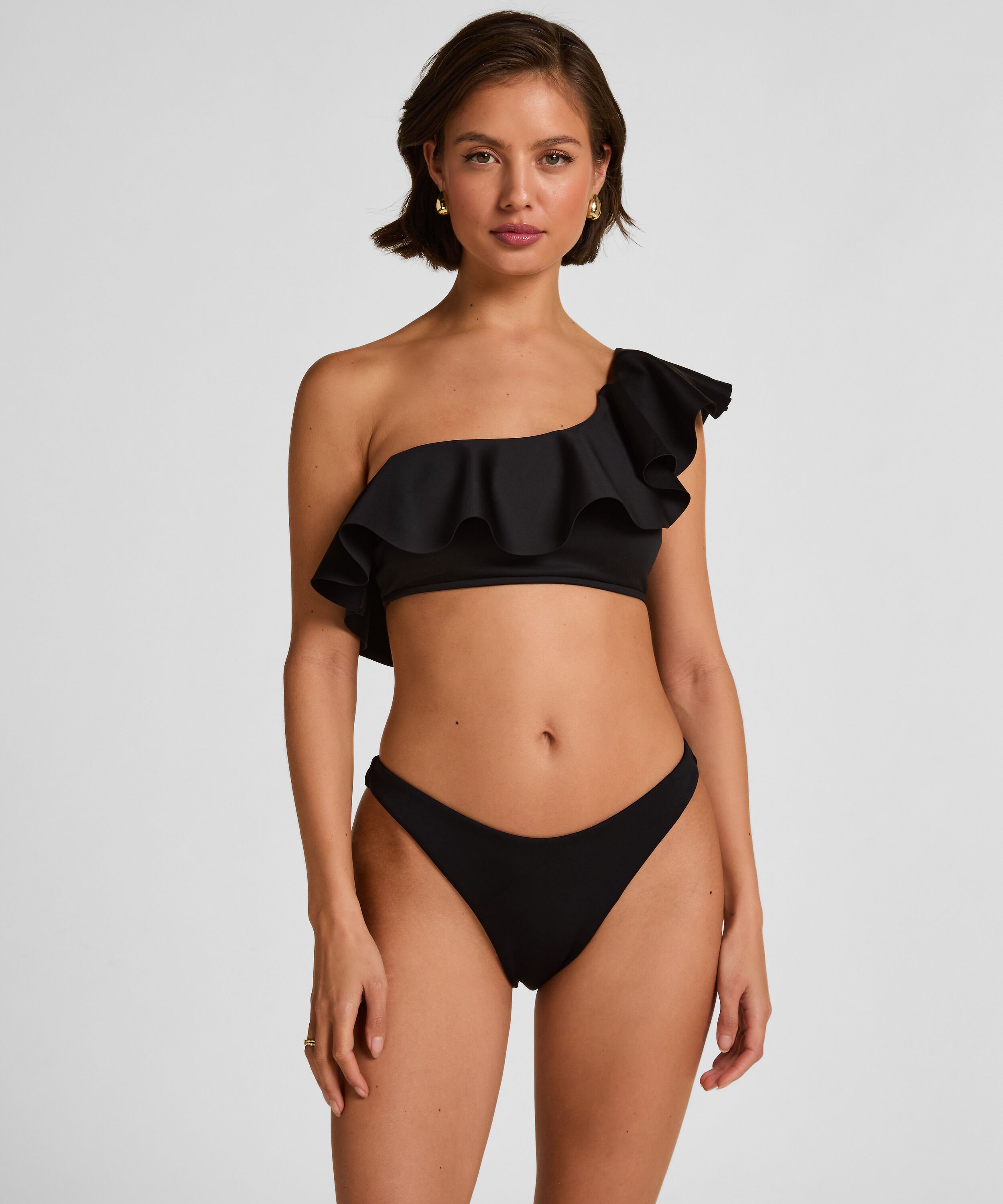 Figi Bikini Highleg Malibu, Czarny