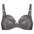 Non-Padded Underwired Bra Theresa, Szary