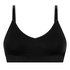 Tr&oacute;jkątny biustonosz bralette Dide, Czarny