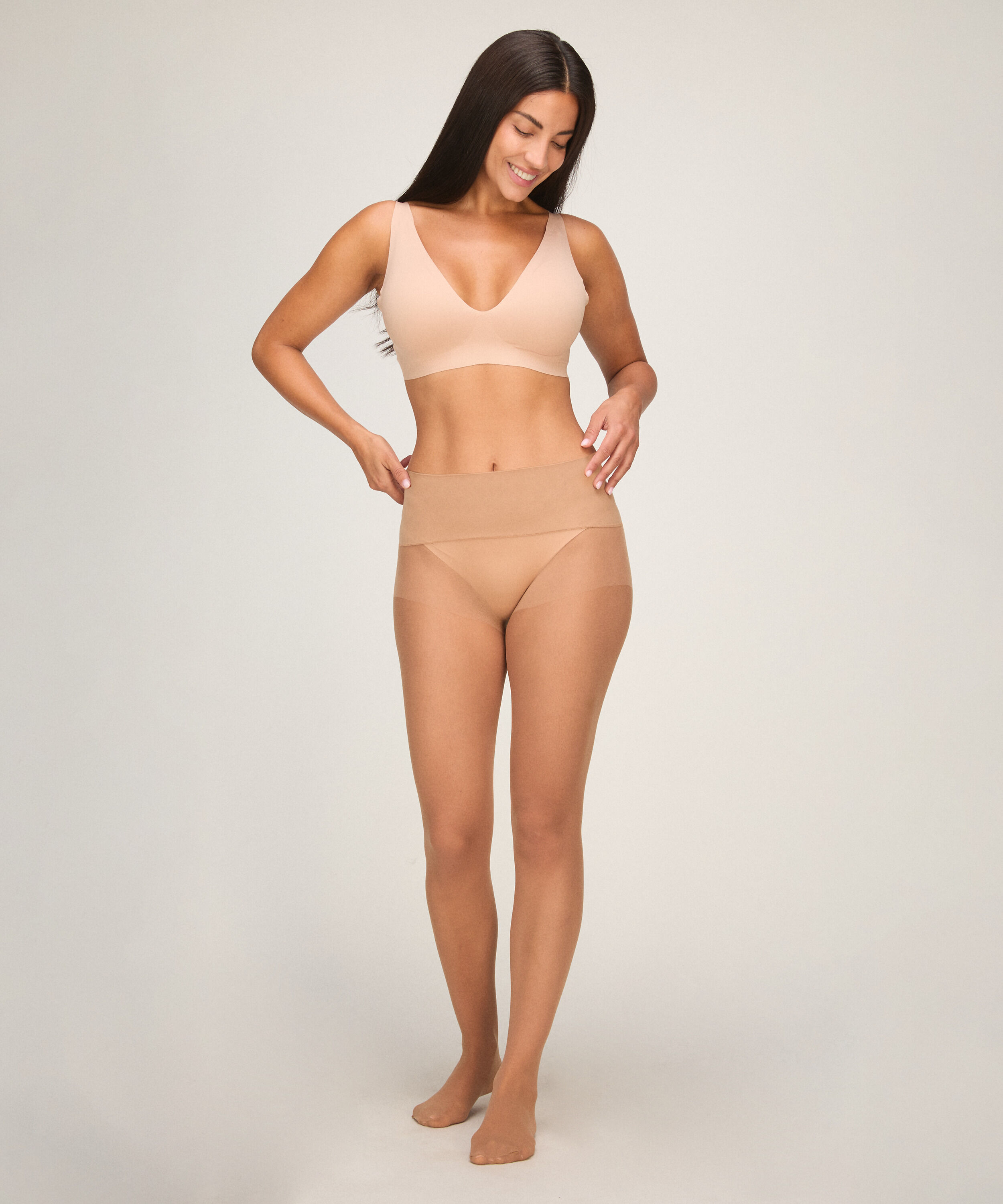 Tight 20 Denier Seamless Velvet Touch, Beżowy