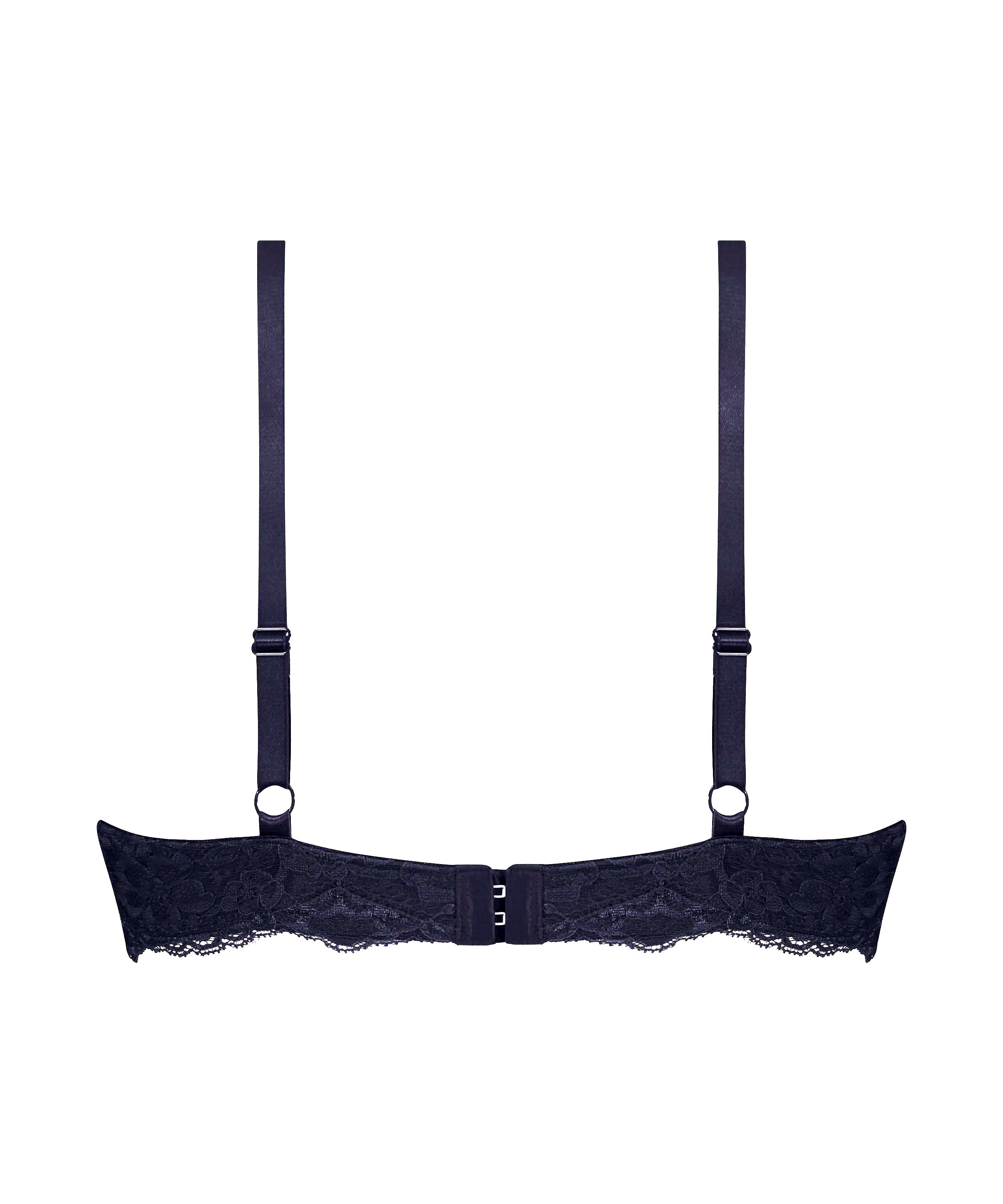 Biustonosz usztywniany z fiszbinami Marine, Niebieski, main