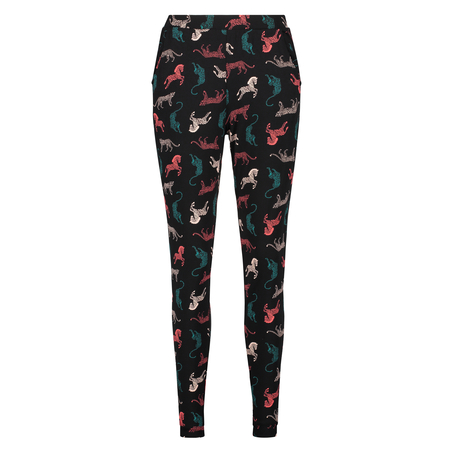 Petite Jersey pyjama pants, Czarny