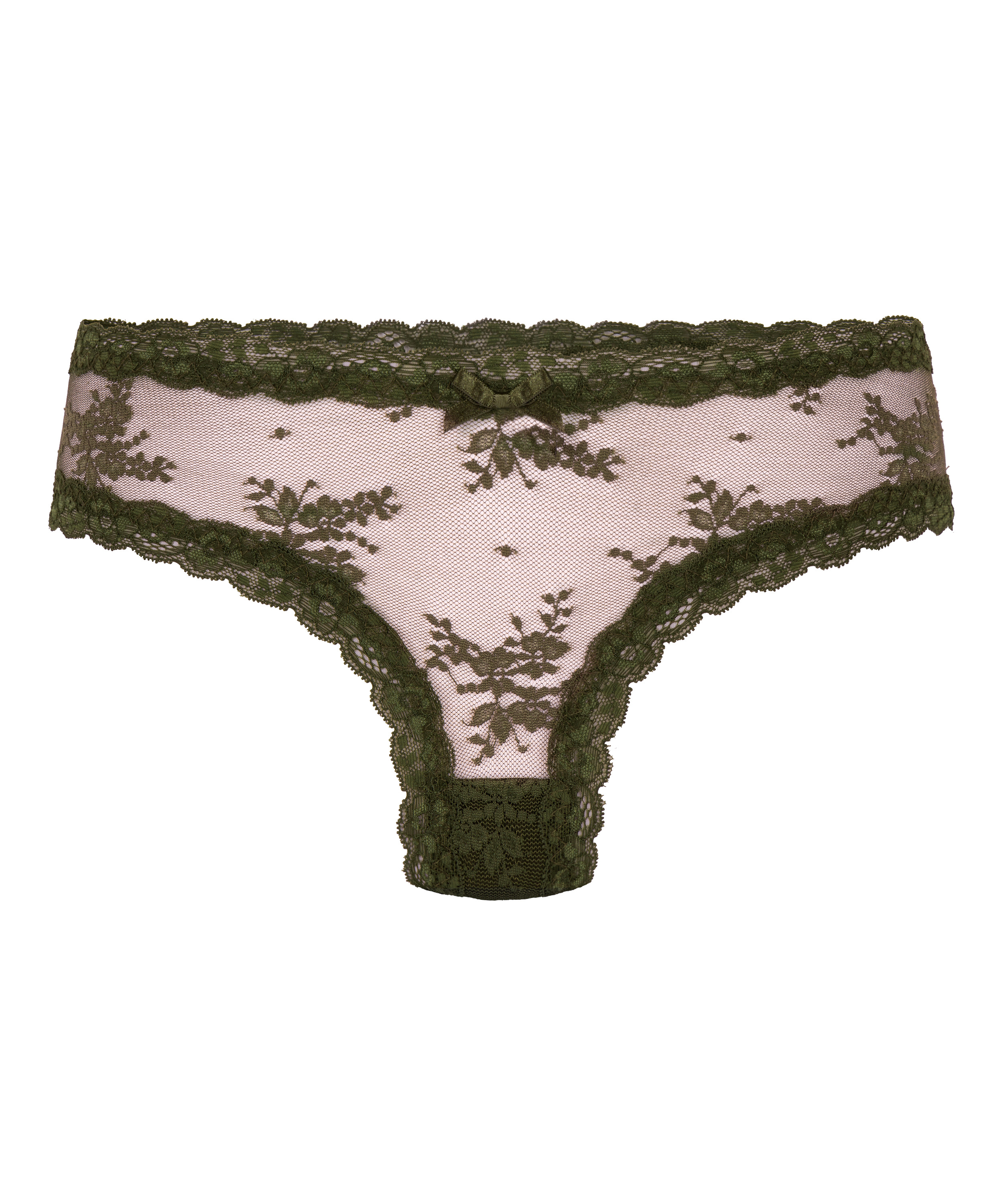 Brazyliany V-shape Mesh, Zielony, main