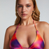 Triangle Bikini Top Sunset, Fioletowy