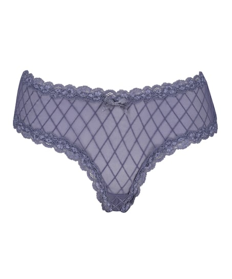 Brazyliany V-shape Mesh, Niebieski