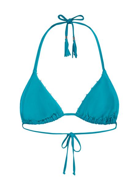 Tr&oacute;jkątna g&oacute;ra od bikini Aqua, Zielony