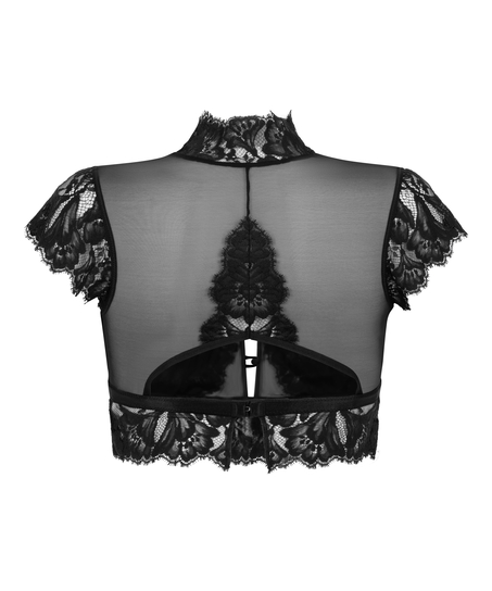 Bralette Amelia, Czarny