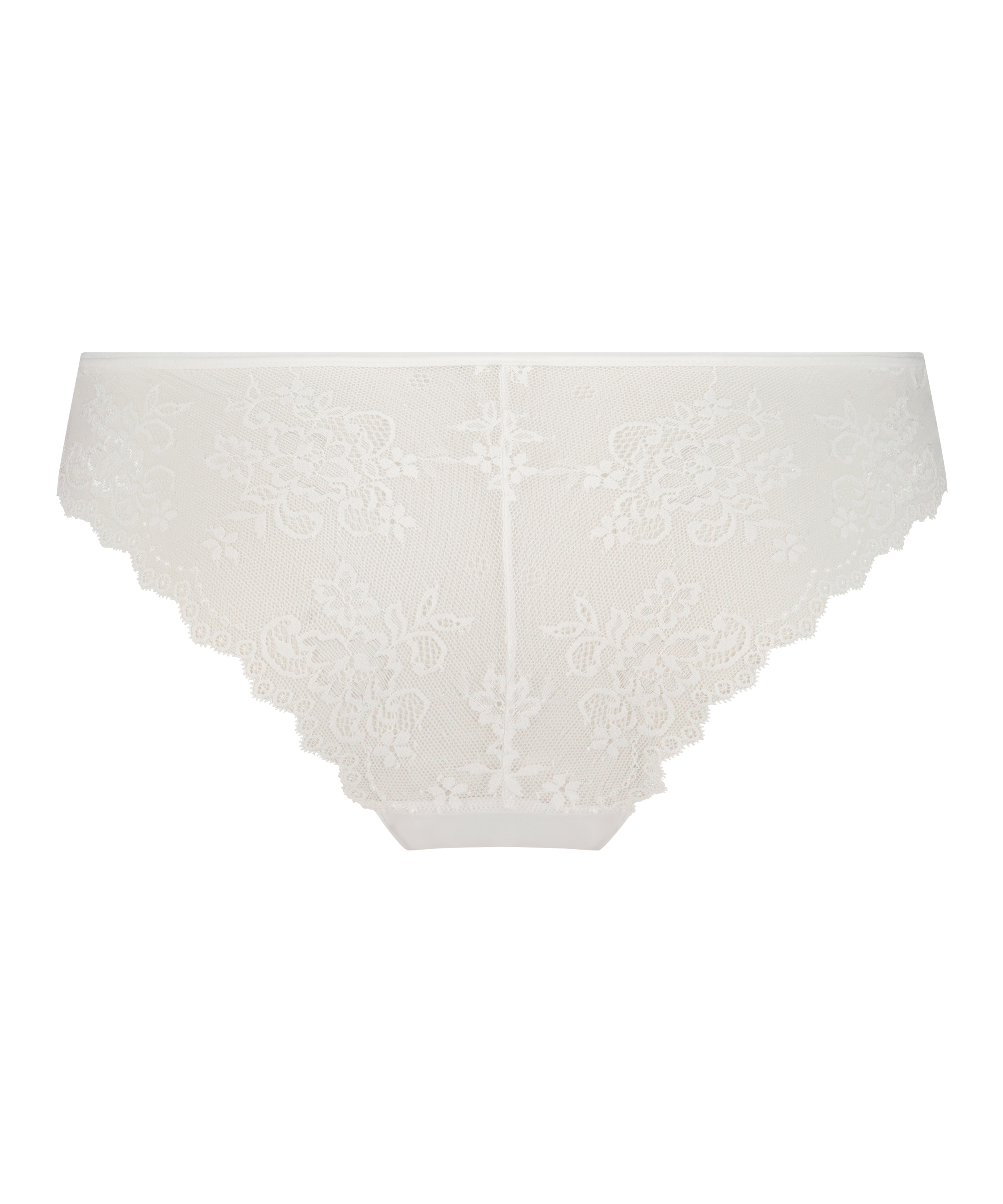 Brazyliany Invisible Lace Back, Biały, main
