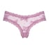 Brazyliany V-shape Mesh, Fioletowy