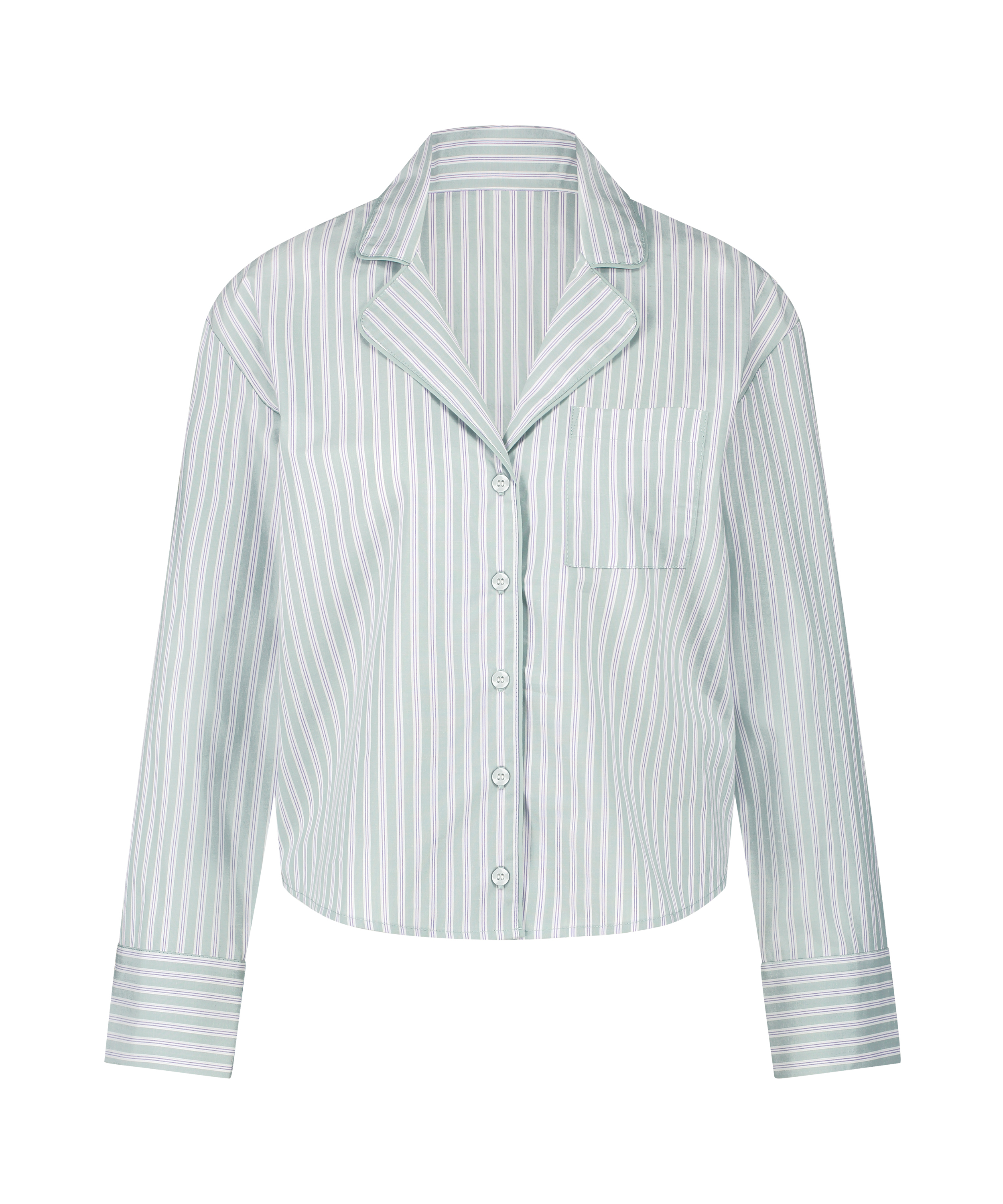 Bawełniana g&oacute;ra od piżamy, Zielony, main