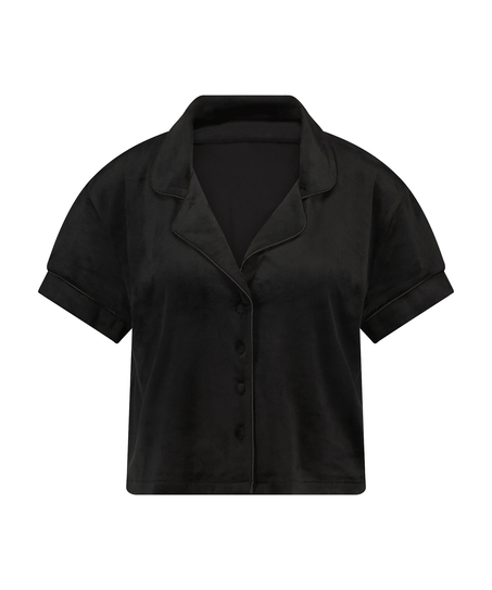Bluza z weluru, Czarny