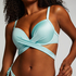 Usztywniona g&oacute;ra od bikini push-up z fiszbinami Sydney, Niebieski