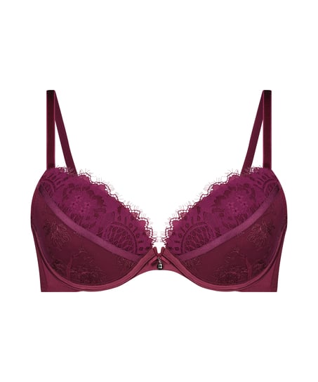 Biustonosz usztywniany z fiszbinami Sia, Fioletowy