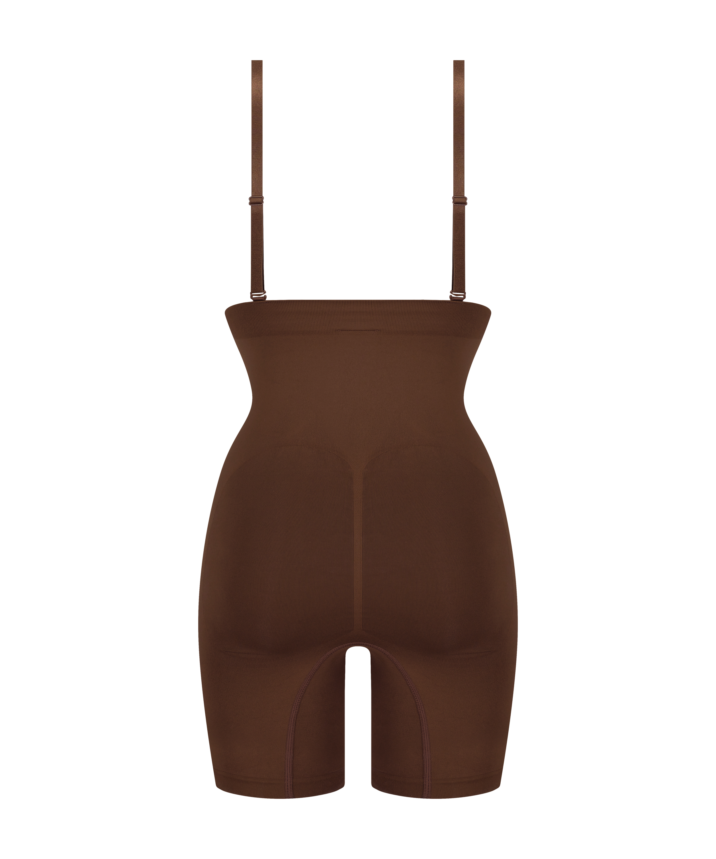 Bezszwowe i wyszczuplające uda, Brązowy, main