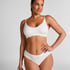 Tr&oacute;jkątny biustonosz bralette Dide, Biały