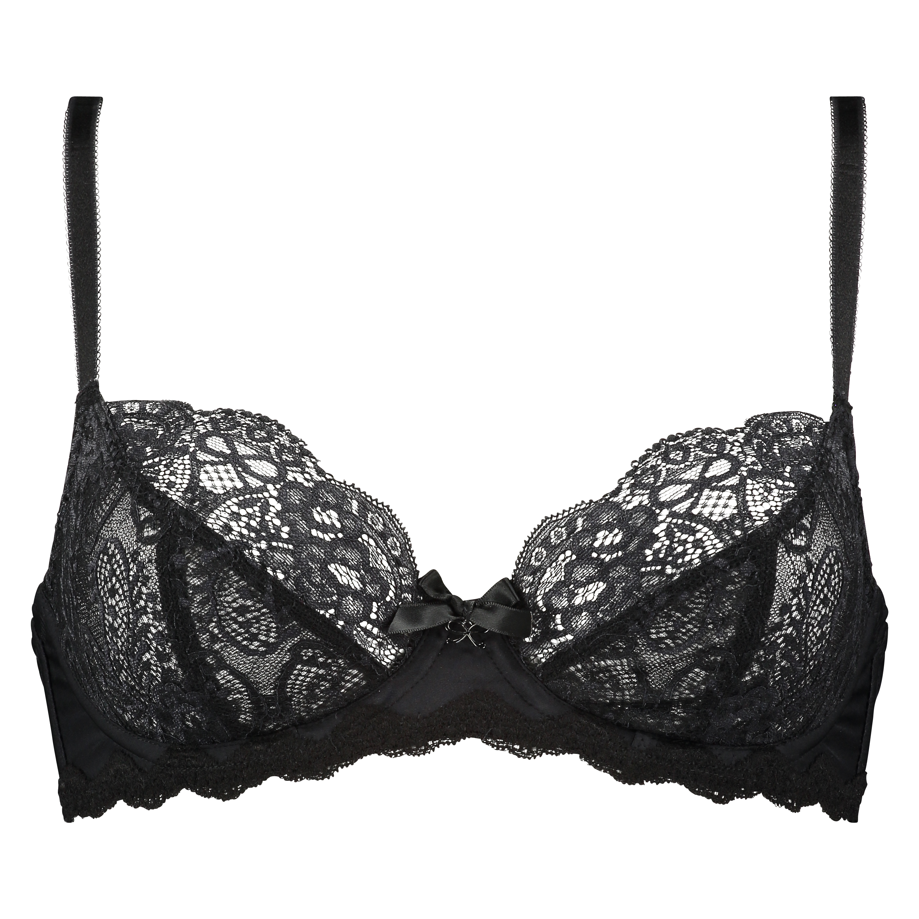 Underwired non-padded bra Katie, Czarny, main