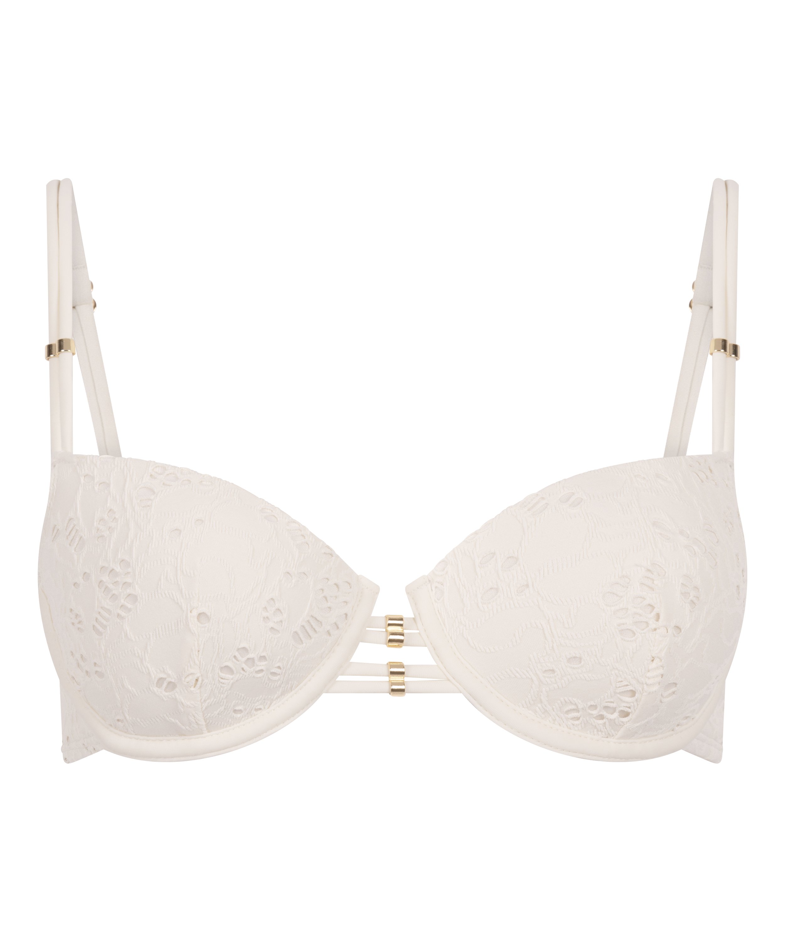 Crochet Bikini Top, Biały, main