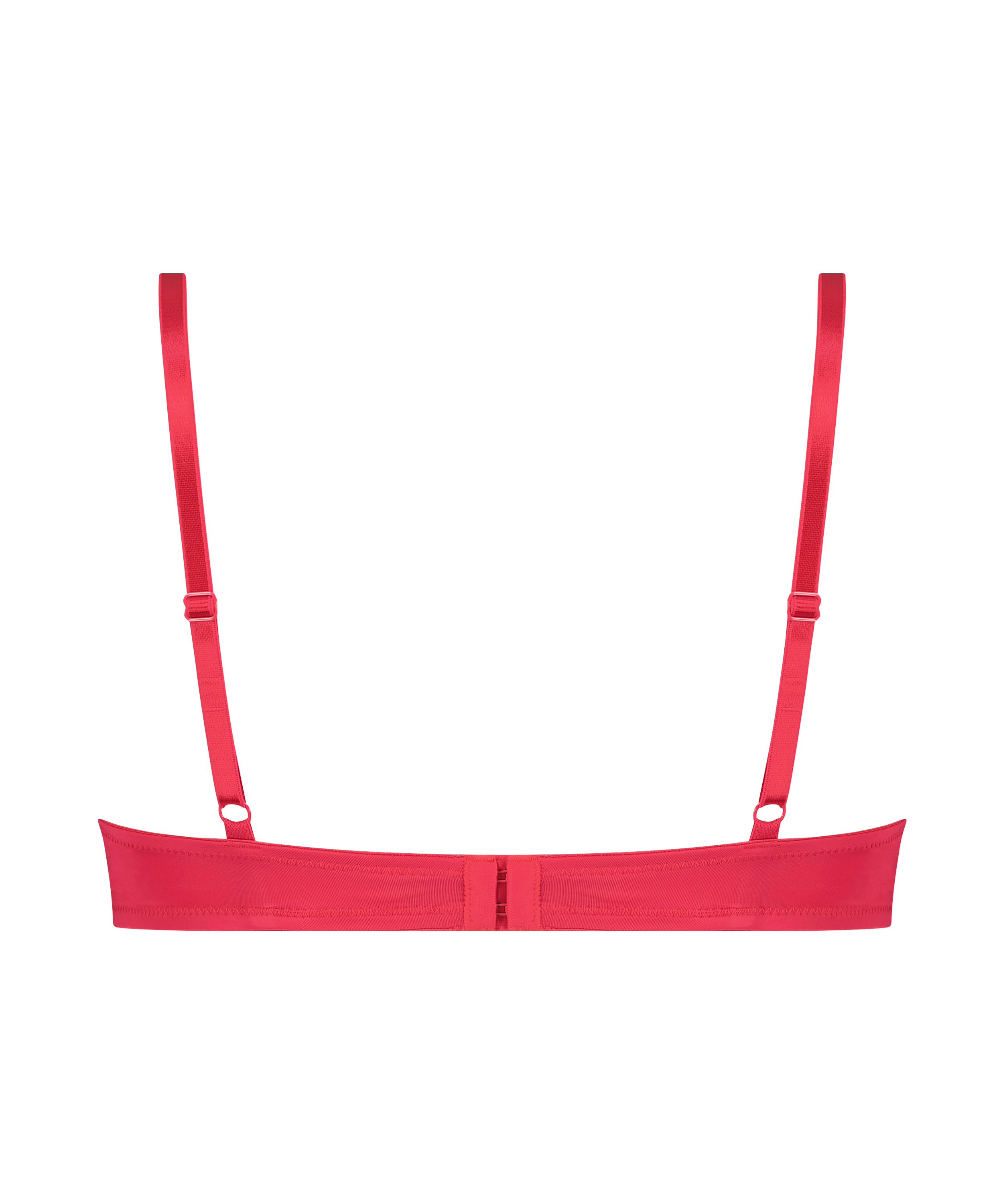 ﻿Biustonosz usztywniany z fiszbinami Plunge, Różowy, main