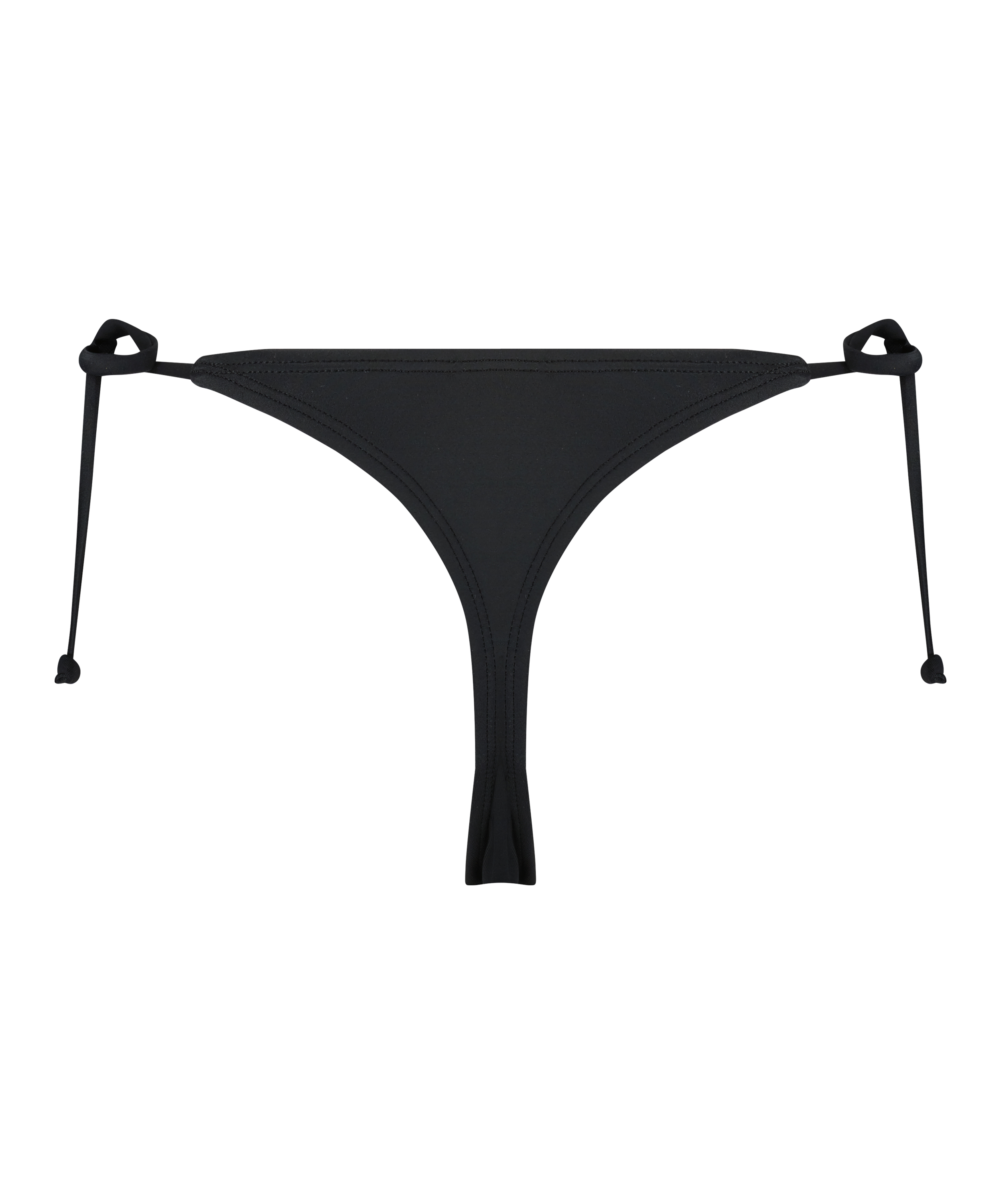 Szorty stringi od bikini Luxe, Czarny, main