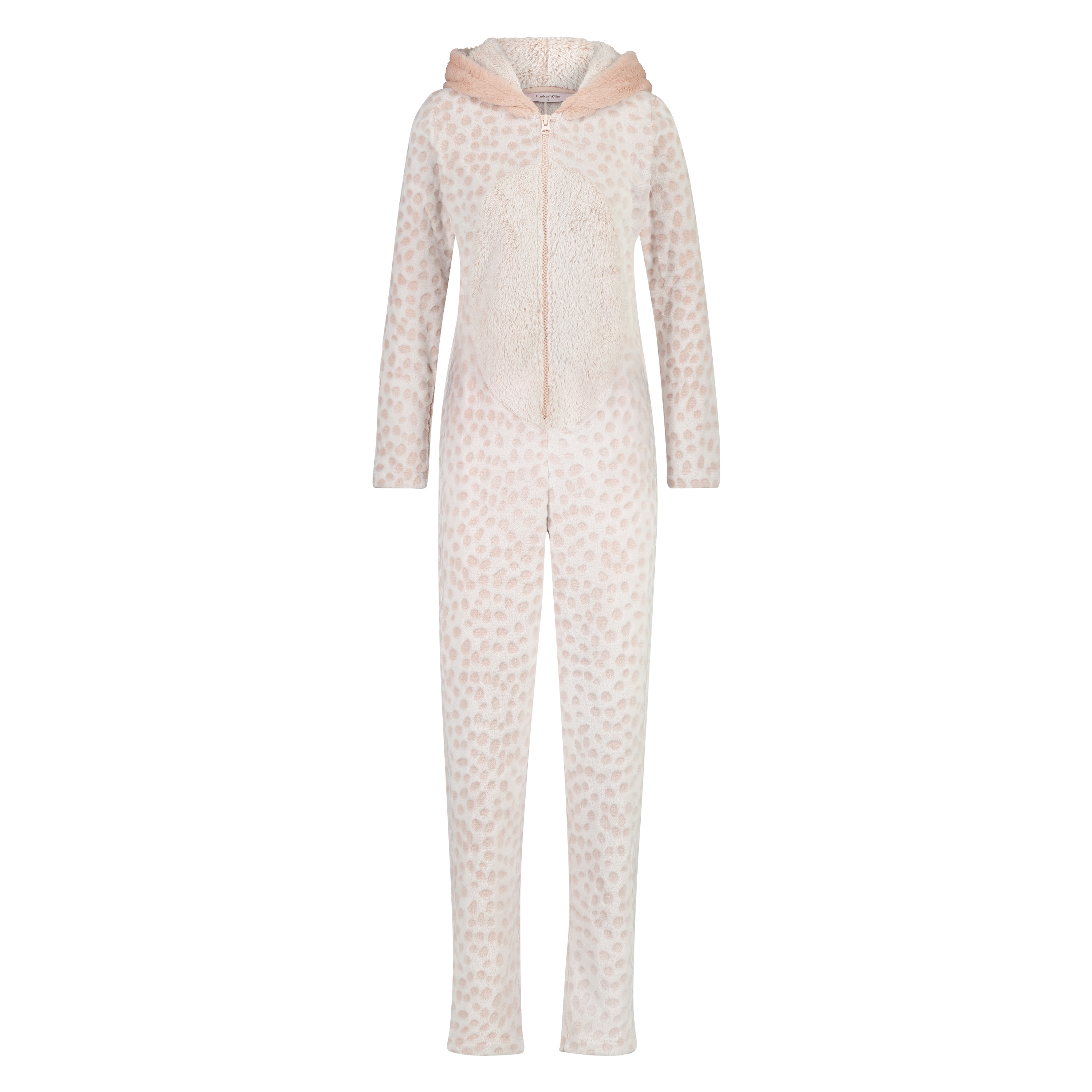 Novelty Fleece Onesie, Różowy, main