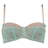 Padded strapless underwired bra  Lenka, Szary