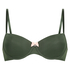 Demi Padded Underwired Bra, Zielony