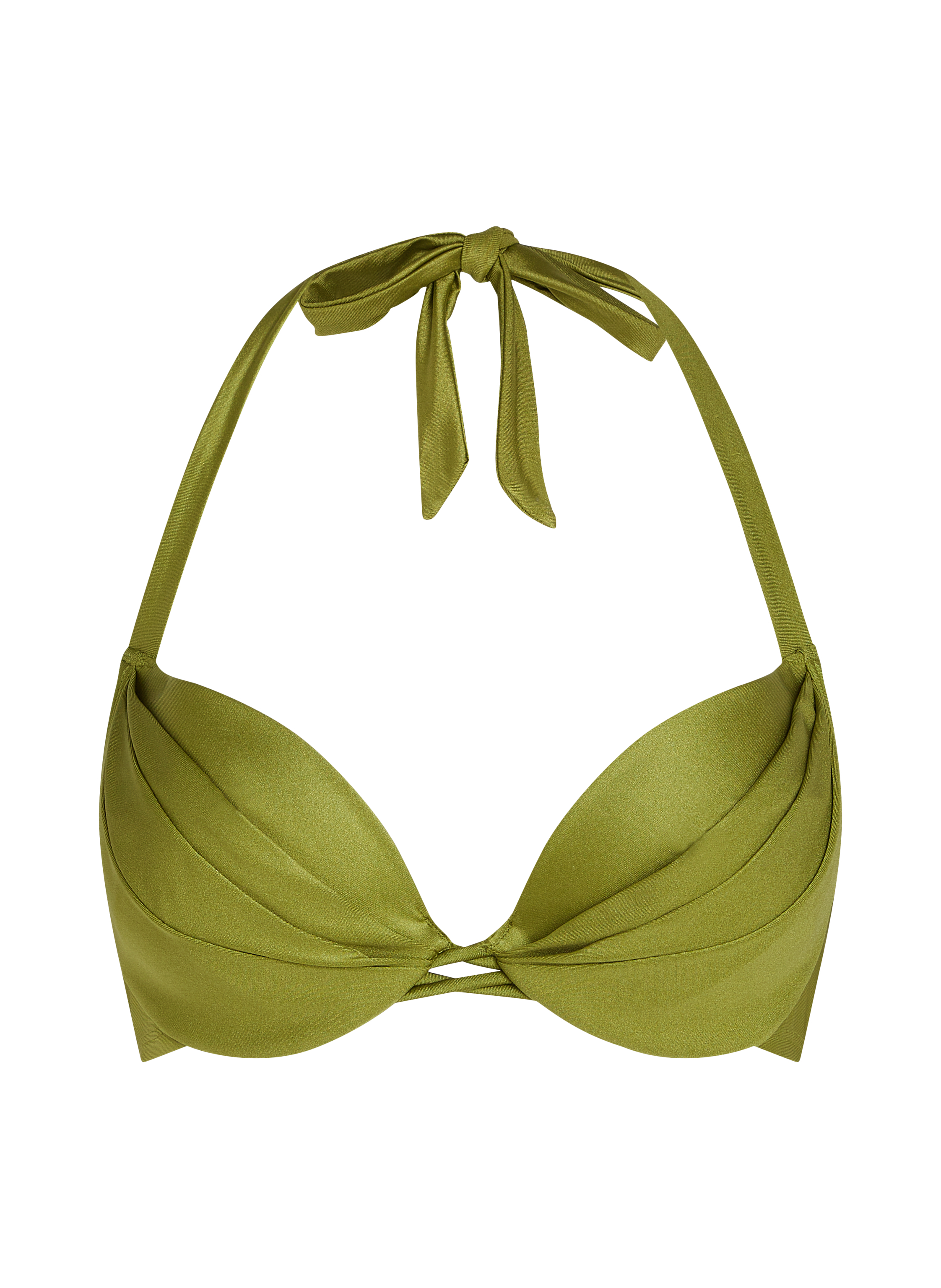 Top od bikini Holbox, Zielony, main