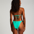 Majtki Bikini Wysoko Krojona Doha, Zielony