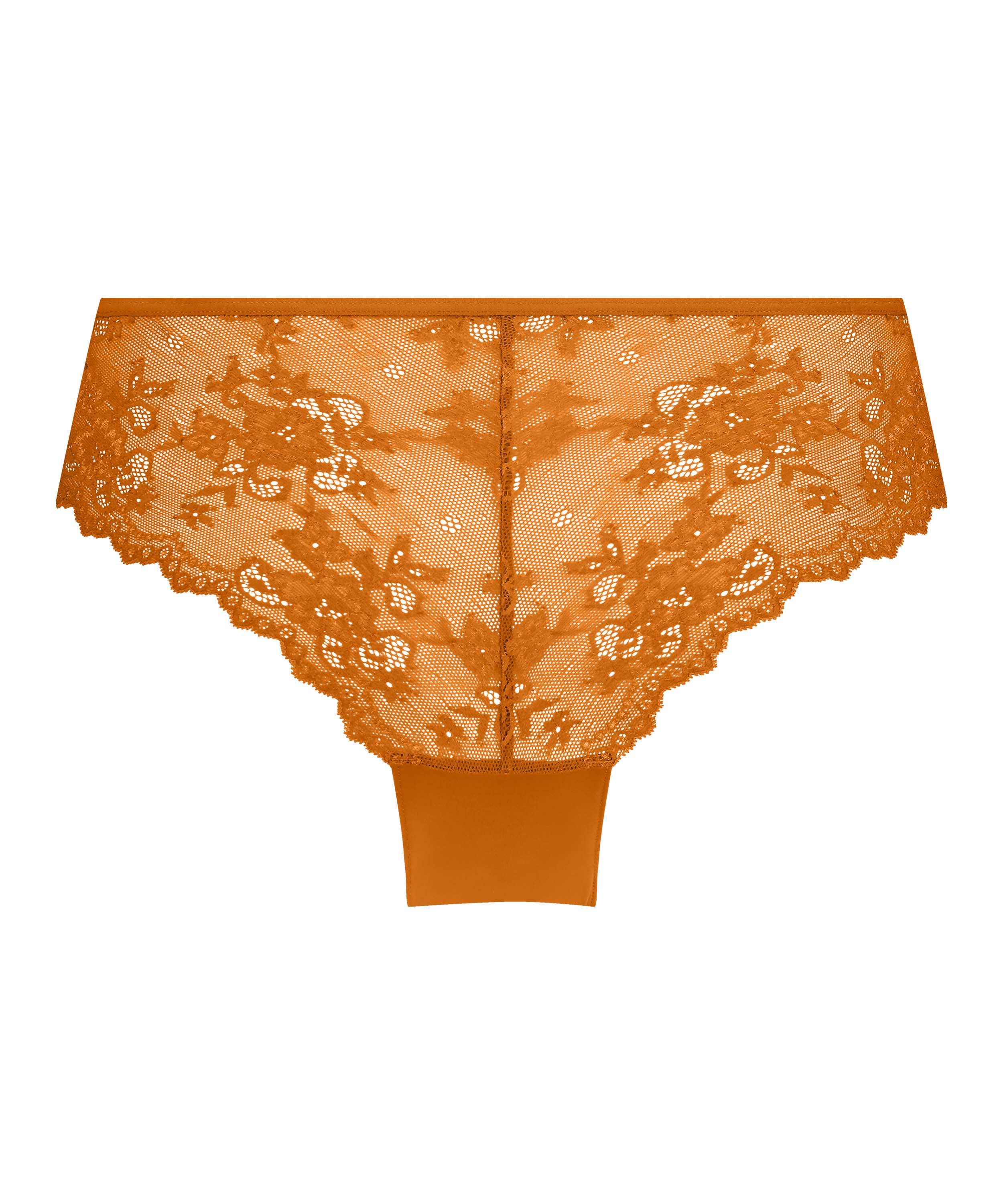 Brazyliany Lace Back, Pomarańczowy, main