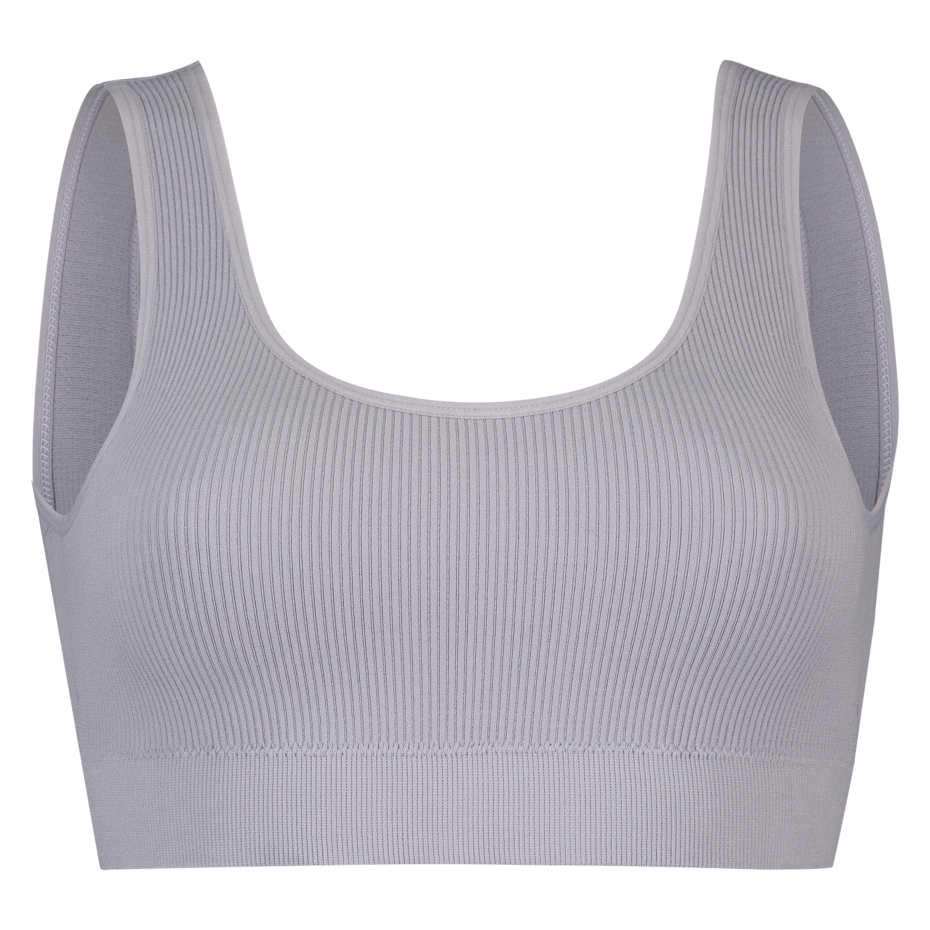 Seamless bralette, Szary, main