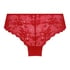 Brazyliany Invisible Lace Back, Czerwony