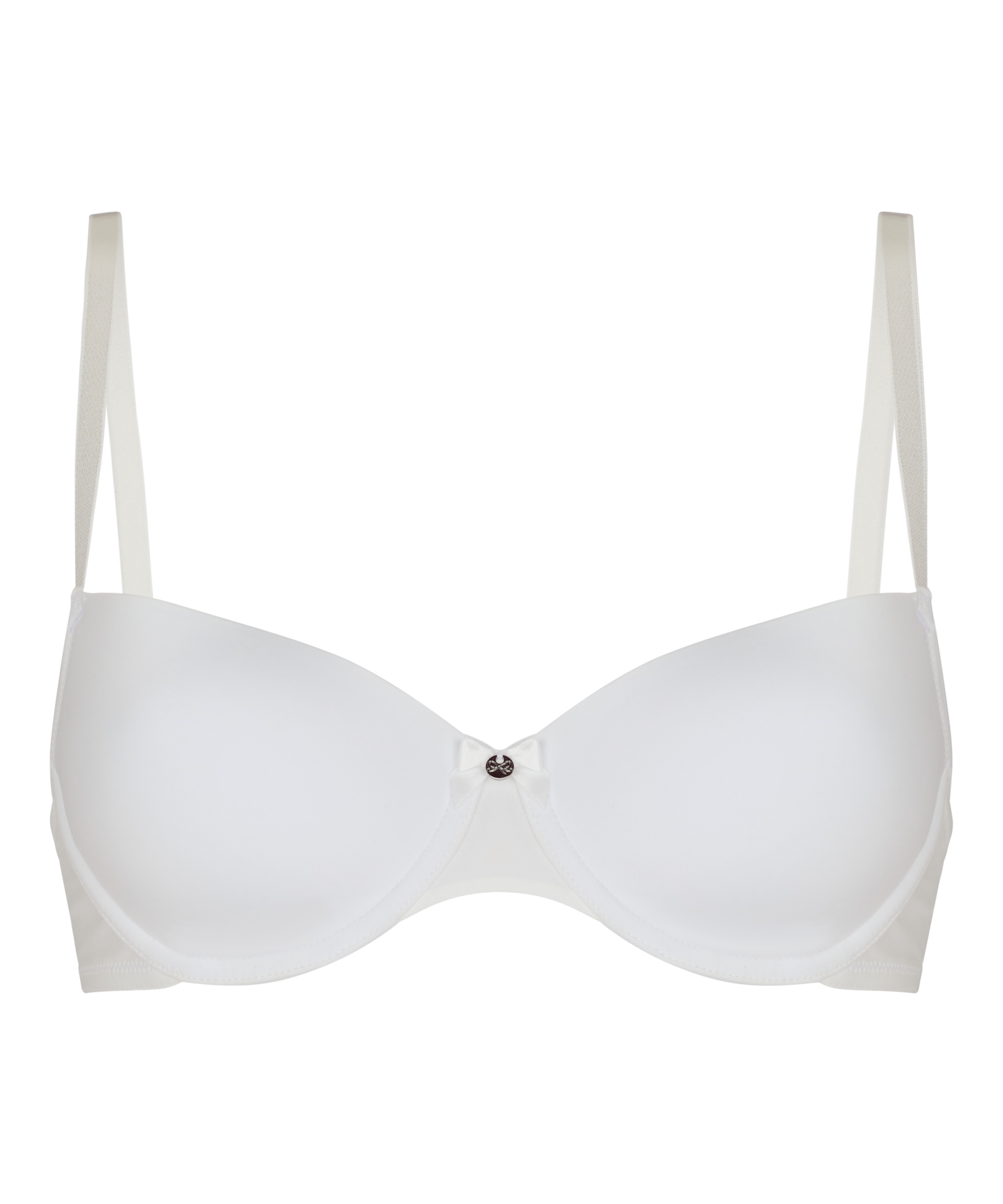 Demi Padded Underwired Bra, Biały, main