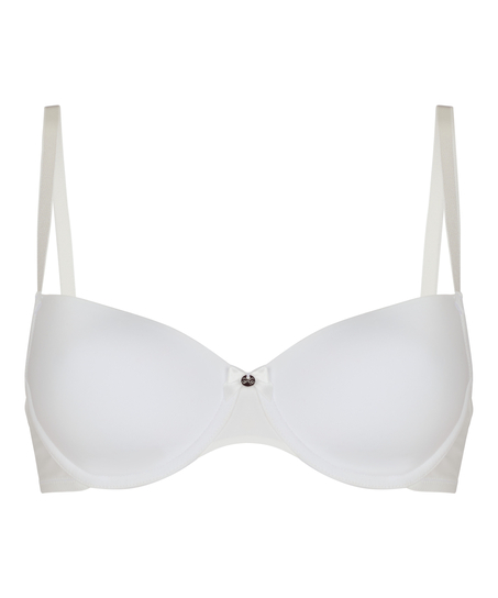 Demi Padded Underwired Bra, Biały