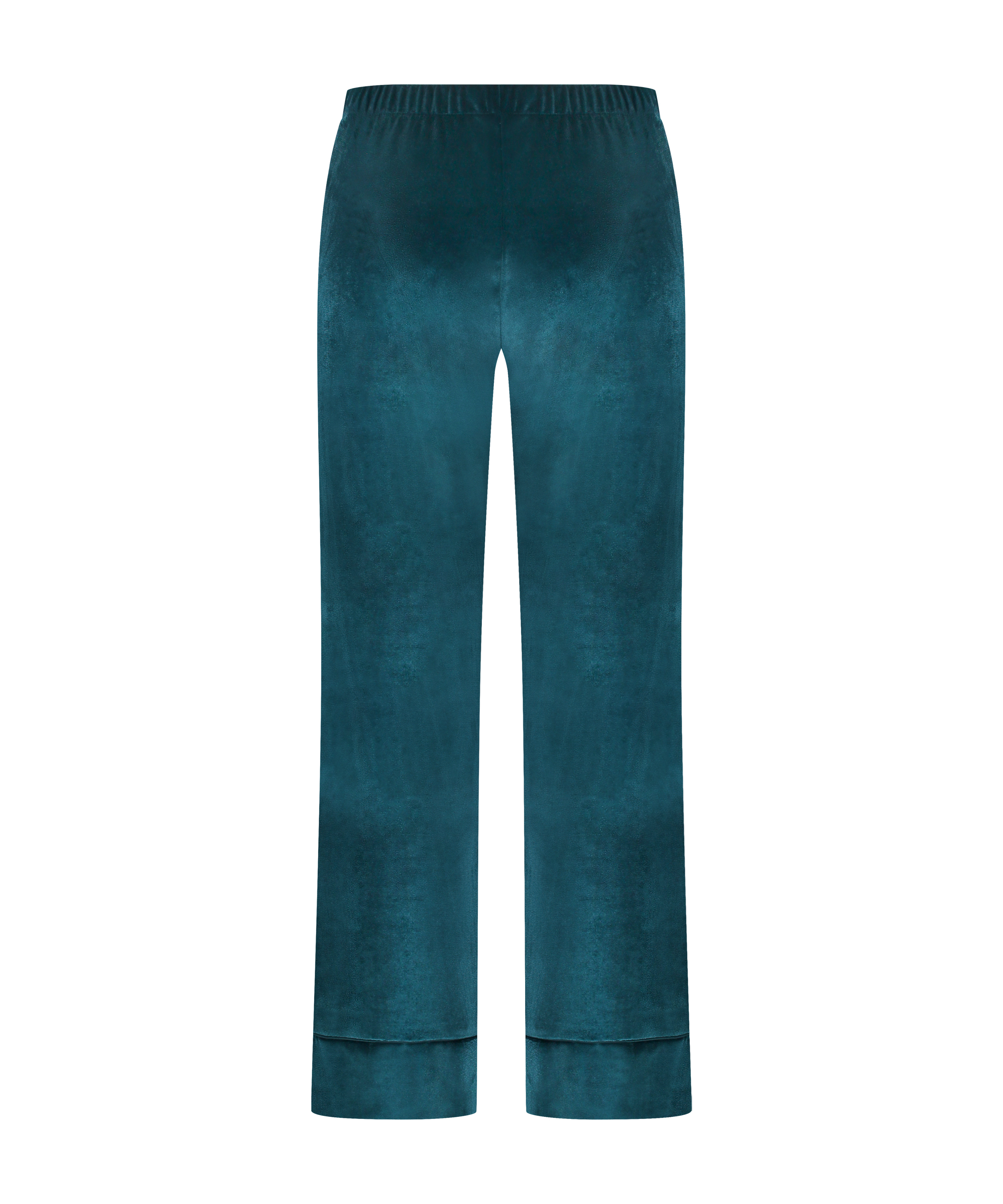 Spodnie z welurowego dresu, Niebieski, main