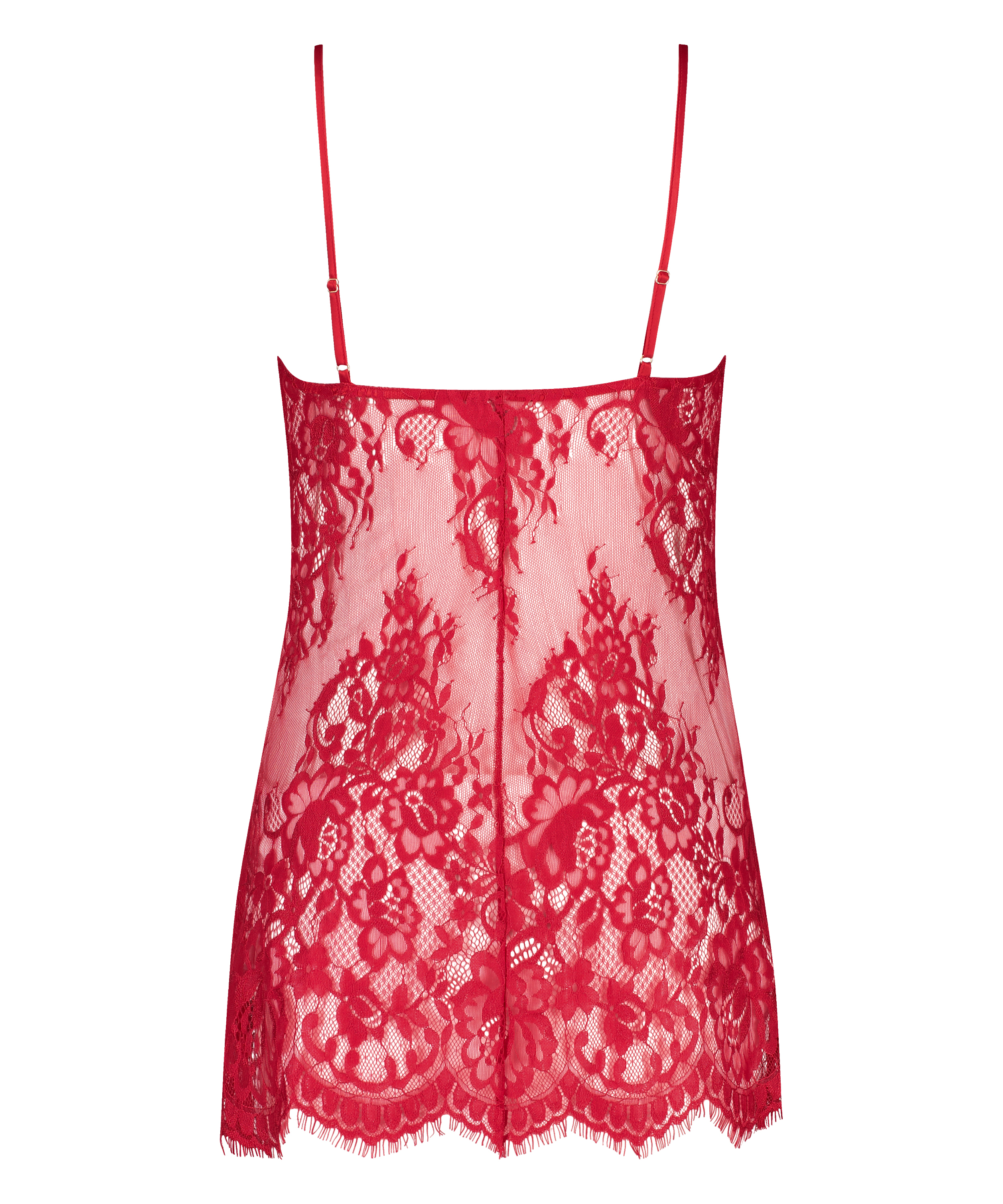 Jennifer Slip Dress, Czerwony, main