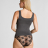 Singlet top z miękkiej bawełny, Szary